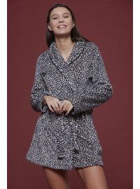 Γυναικεία ρόμπα Noidinotte - Animal print - Λούτρινη