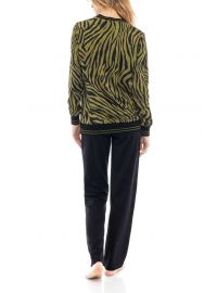 Γυναικεία Πυτζάμα Pink Label - Animal print - Λαδί