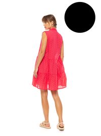 Γυναικείο Beachdress Pink Label -  Φόρεμα αμάνικο - Κοφτό κέντημα - Μαύρο - Regular Fit - CottonΓυναικείο Beachdress Pink Label -  Φόρεμα αμάνικο - Κοφτό κέντημα - Μαύρο - Regular Fit - CottonΓυναικείο Beachdress Pink Label -  Φόρεμα αμάνικο - Κοφτό κέντημα - Μαύρο - Regular Fit - Cotton