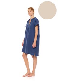 Γυναικείο Νυχτικό Pink Label -  Skin - Κοντό Μανίκι - Cotton