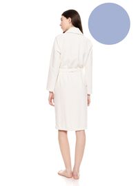 Γυναικεία Ρόμπα Pink Label - Midi - Blue Cloud - Bamboo - Regular Fit