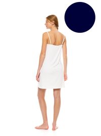 Γυναικείο Νυχτικό Pink Label - Τιράντα - Yacht Blue - Bamboo - NIGHTGOWN