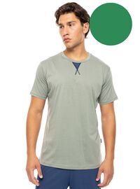 Ανδρική Καλοκαιρινή Πυτζάμα Ulisse - Sea Green - Κοντό μανίκι - Cotton