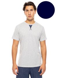 Ανδρική Καλοκαιρινή Πυτζάμα Ulisse - Yacht Blue - Κοντό μανίκι - Cotton