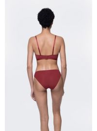 Bralette Dorina Jalsa - 1+1 ΔΩΡΟ - Κόκκινο - Μαύρο - Χωρίς Ενίσχυση