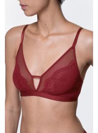 Bralette Dorina Jalsa - 1+1 ΔΩΡΟ - Κόκκινο - Μαύρο - Χωρίς Ενίσχυση