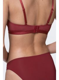 Bralette Dorina Jalsa - 1+1 ΔΩΡΟ - Κόκκινο - Μαύρο - Χωρίς Ενίσχυση