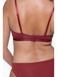 Bralette Dorina Jalsa - 1+1 ΔΩΡΟ - Κόκκινο - Μαύρο - Χωρίς Ενίσχυση