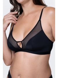 Bralette Dorina Jalsa - 1+1 ΔΩΡΟ - Κόκκινο - Μαύρο - Χωρίς Ενίσχυση