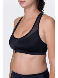 Σουτιέν αθλητικό Dorina Sports Bra Madeira - Μαύρο - Τέλειο Κράτημα