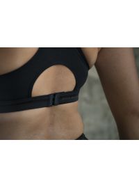 Σουτιέν αθλητικό Dorina Sports Bra Madeira - Μαύρο - Τέλειο Κράτημα