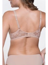 Σουτιέν Dorina - 1+1 ΔΩΡΟ - Μαύρο & Ροζ - Μεγάλα μεγέθη - Cup D E