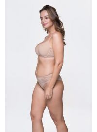 Σουτιέν Dorina - 1+1 ΔΩΡΟ - Μαύρο & Ροζ - Μεγάλα μεγέθη - Cup D E