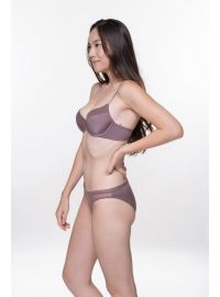 Σουτιέν Dorina Jana - 1+1 ΔΩΡΟ - Μπεζ & Καφέ - Μεγάλα μεγέθη - Cup C D