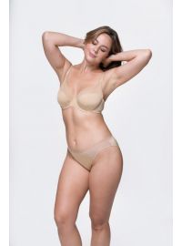 Σουτιέν Dorina Jana - Καφέ -  Μπεζ - Μεγάλα μεγέθη - 1+1 ΔΩΡΟ - Χωρίς Ενίσχυση - Cup E - F