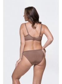 Σουτιέν Dorina Jana - Καφέ -  Μπεζ - Μεγάλα μεγέθη - 1+1 ΔΩΡΟ - Χωρίς Ενίσχυση - Cup E - F