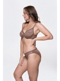Σουτιέν Dorina Jana - Καφέ -  Μπεζ - Μεγάλα μεγέθη - 1+1 ΔΩΡΟ - Χωρίς Ενίσχυση - Cup E - F