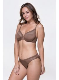 Σουτιέν Dorina Jana - Καφέ -  Μπεζ - Μεγάλα μεγέθη - 1+1 ΔΩΡΟ - Χωρίς Ενίσχυση - Cup E - F