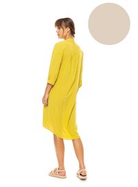 Γυναικείο Beachdress Pink Label -  Φόρεμα - Skin - Regular Fit - Viscose