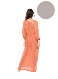 Γυναικείο Beachwear Pink Label - Elephant Grey - Μακρύ καφτάνι - Viscose