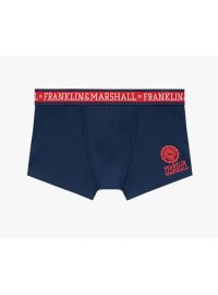 Ανδρικά boxer Franklin and Marshall - Γκρι - Μπλε - 2 pack