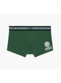 Ανδρικά boxer Franklin and Marshall - Γκρι - Πράσινο - 2 pack