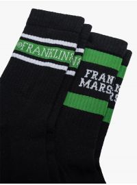 Αθλητικές κάλτσες Franklin and Marshall - Μαύρες - Κοντές - 2 Pack