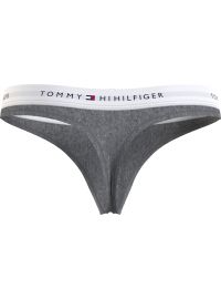 Γυναικείο String Tommy Hilfiger - Βαμβακερό - Γκρι