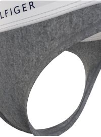 Γυναικείο String Tommy Hilfiger - Βαμβακερό - Γκρι