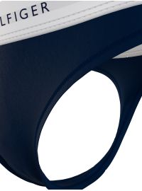 Γυναικείο String Tommy Hilfiger - Βαμβακερό - Μπλε