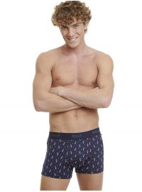 Ανδρικό boxer Walk - Bamboo Brief - Μπλε- Christmas Gift - Καρυοθραύστης