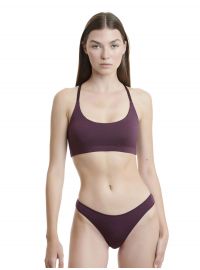 Γυναικείο brazil slip Walk - Μονόχρωμο Brief από ίνες bamboo - 2 pack