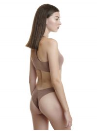 Γυναικείο brazil slip Walk - Μονόχρωμο Brief από ίνες bamboo - 2 pack