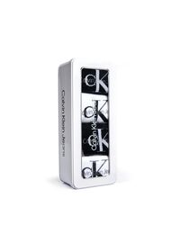 Ανδρικές Κάλτσες Calvin Klein - Logo - Μαύρες & Λευκές - Μακριές - 4 Pack