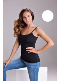 Γυναικείο Φανελάκι Cotonella - Ψιλή Τιράντα - Οικολογικό βαμβάκι - Λευκό