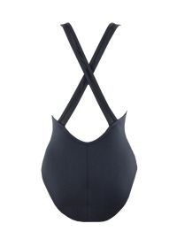 Γυναικείο μαγιό ολόσωμο Rock Club - Μαύρο Κανονικό - Διαφάνεια