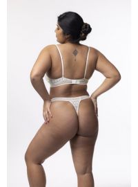 Dorina Γυναικείο String Yuka - 1+1 ΔΩΡΟ - Ιβουάρ & Τιρκουάζ - 2 Pack