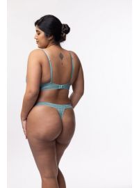 Dorina Γυναικείο String Yuka - 1+1 ΔΩΡΟ - Ιβουάρ & Τιρκουάζ - 2 Pack