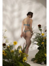 Dorina Γυναικείο String Yuka - 1+1 ΔΩΡΟ - Ιβουάρ & Τιρκουάζ - 2 Pack