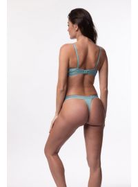 Dorina Γυναικείο String Yuka - 1+1 ΔΩΡΟ - Ιβουάρ & Τιρκουάζ - 2 Pack
