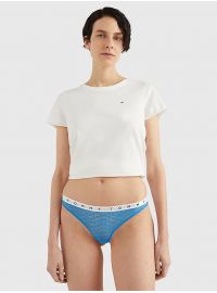 Γυναικείο String Tommy Hilfiger - Multi Color με δαντέλα - 3 pack