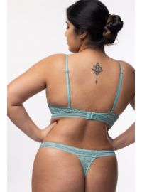 Σουτιέν Dorina Yuka - 1+1 ΔΩΡΟ - Με αφαιρούμενη ενίσχυση - Ιβουάρ - Τιρκουάζ