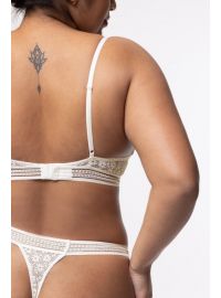 Σουτιέν Dorina Yuka - 1+1 ΔΩΡΟ - Με αφαιρούμενη ενίσχυση - Ιβουάρ - Τιρκουάζ