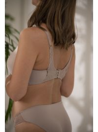 Σουτιέν Push up Dorina Frida - Χωρίς Ραφές και Μπανέλα - Μπεζ - Cup C D