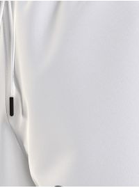 Ανδρικό Μαγιό Calvin Klein - Λευκή Βερμούδα - Μαύρο Logo