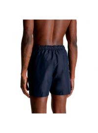 Ανδρικό Μαγιό Calvin Klein - Navy Βερμούδα - Λευκό Logo