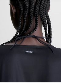 Γυναικείο Beachwear Calvin Klein - Tunik διάφανη - Μαύρη viscose