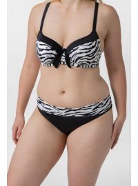 Γυναικείο μαγιό slip Dorina  Burdine - Μπικίνι Μεγάλα μεγέθη - Μαύρο