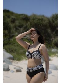 Γυναικείο μαγιό slip Dorina  Burdine - Μπικίνι Μεγάλα μεγέθη - ΜαύροΓυναικείο μαγιό slip Dorina  Burdine - Μπικίνι Μεγάλα μεγέθη - Μαύρο