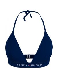 Γυναικείο μαγιό τοπ Tommy Hilfiger - Μπλε - Μπικίνι τριγωνάκι